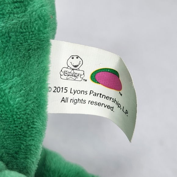Baby Bop Plush Dinosaur Barney's Little Sister - Picture 3 of 3